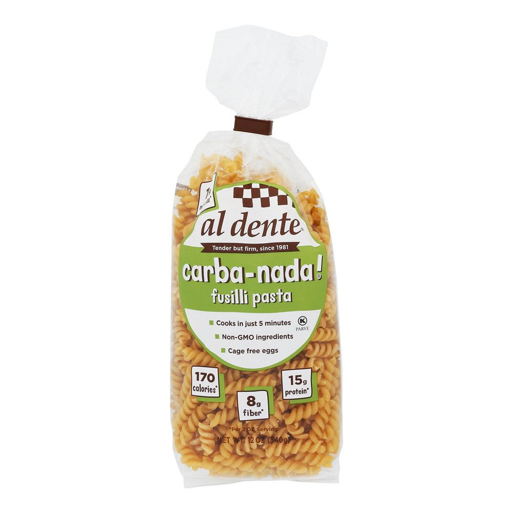 Al Dente - Carba-nada Fusilli - Case of 6-12 OZ