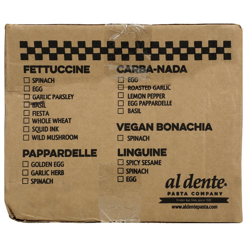 Al Dente® 57893, Basil Fettuccine Basil Fettuccine 12 Ounce,  Case of 6