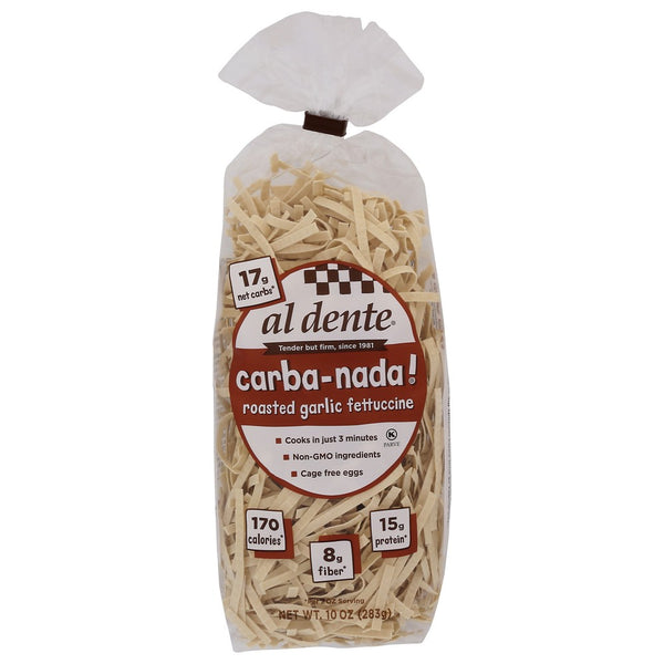 Al Dente Pasta Fttccne Lc Rstd Garlic - 10 Ounce,  Case of 6