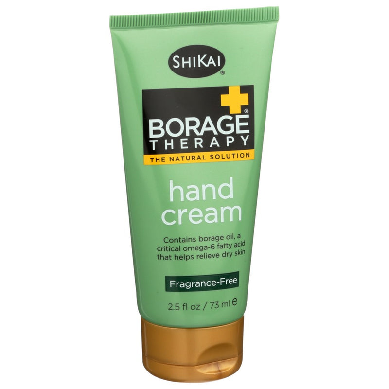 Shikai Borage Therapy Hand Cream - 3 Ounce, Case of 1