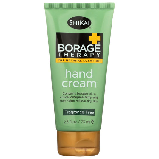 Shikai Borage Therapy Hand Cream - 3 Ounce,  Case of 1