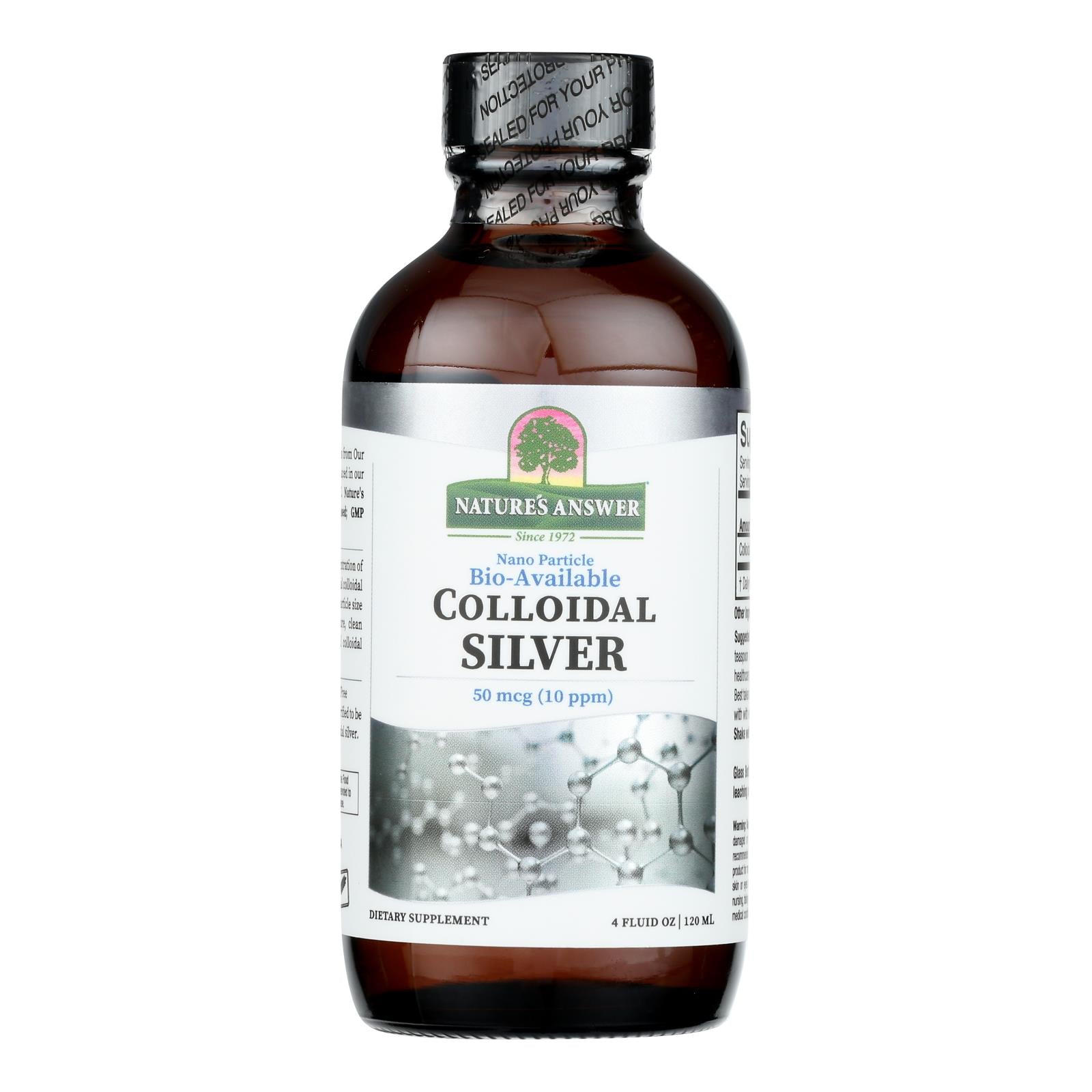 Nature's Answer - Colloidal Silver Liquid - 1 Each-4 Fluid Ounce