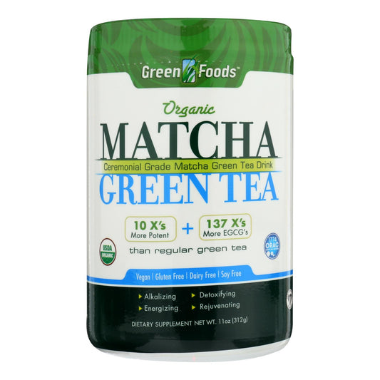 Green Foods Organic Matcha Green Tea - 11 Ounce