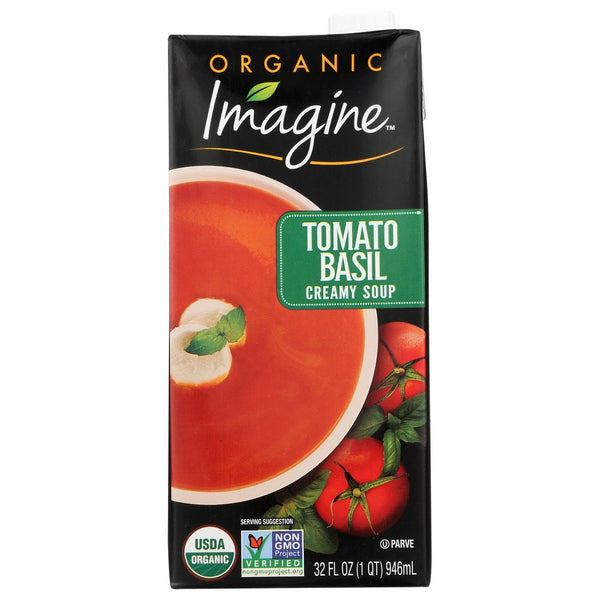 Imagine Soup Creamy Tomato Basil Organic - 32 Ounce, Case of 6