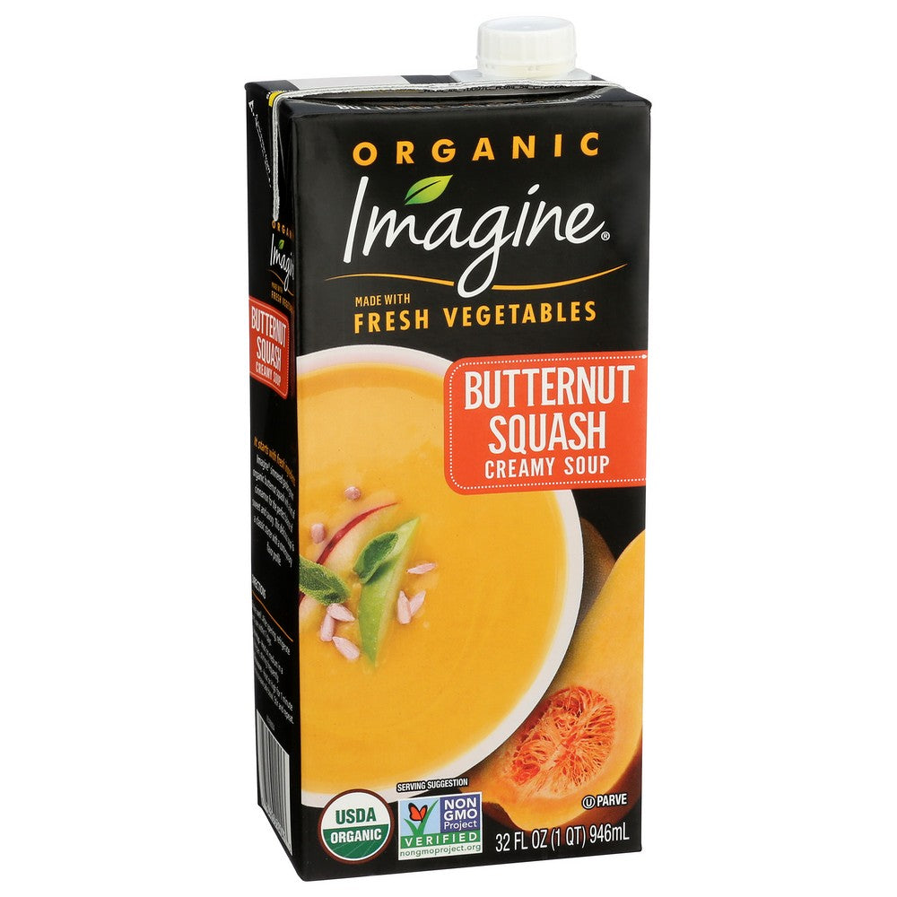 Imagine™ M94041, Imagine Foods Soup, Creamy Butternut Squash, 32 Fl. Oz.,  Case of 6