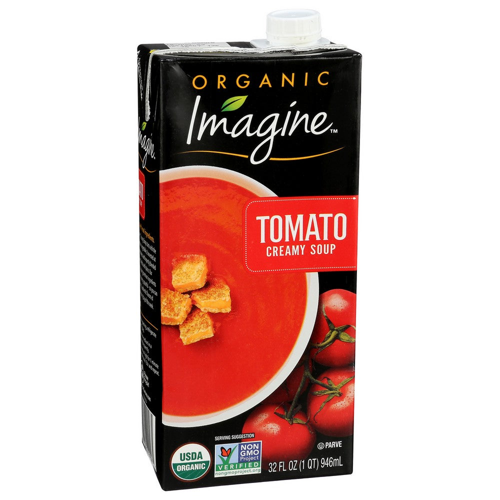 Imagine™ M94047, Imagine Foods Soup, Creamy Tomato Organicanic, 32 Fl. Oz.,  Case of 6