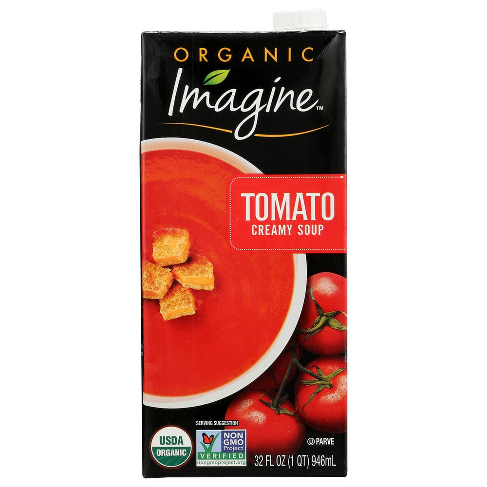 Imagine™ M94047, Imagine Foods Soup, Creamy Tomato Organicanic, 32 Fl. Oz.,  Case of 6