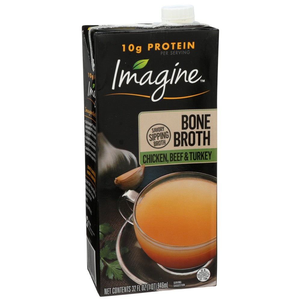 Imagine Broth Hearth Bone - 32 Fluid Ounce,  Case of 12