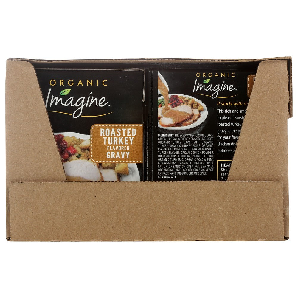 Imagine M94624, Imagine Foods Organicanic Roasted Turkey Gravy, 13.5 Oz.,  Case of 12