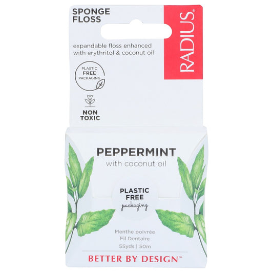 Radius Floss Vegan Peppermint - 1 Each,  Case of 6