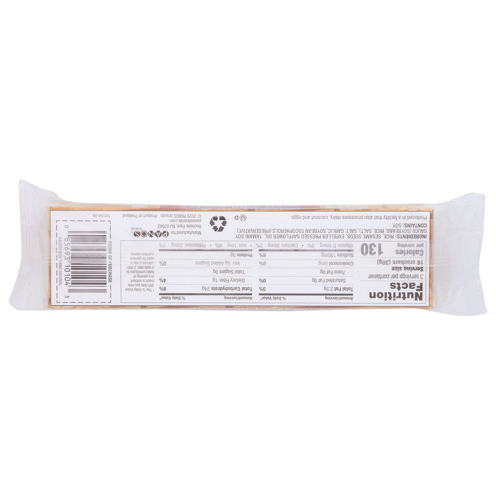 Sesmark Cracker Thin Savory - 3 Ounce,  Case of 12