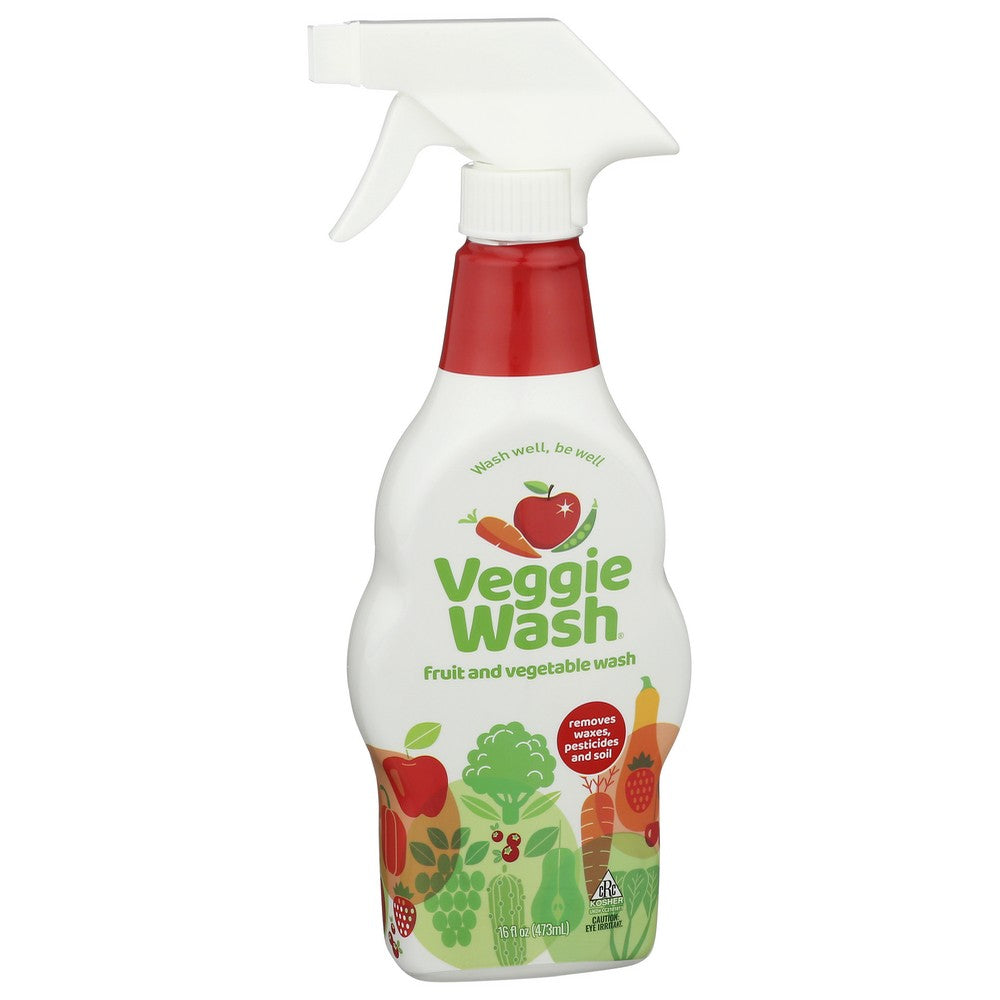 Veggie Wash® 654912947, Fruit And Vegetable Wash Veggie Wash Fruit & Vegetable Wash, 16-Fluid Ounce 16 Fluid Ounce,  Case of 6