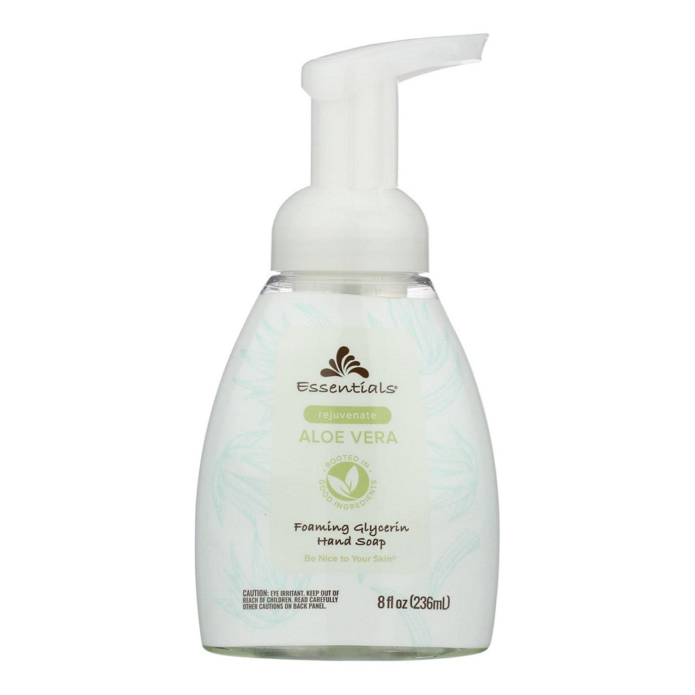 Essentials - Hand Soap Foam with Glycolic Acid and Aloe Vera - 1 Each-8 Fluid Ounces