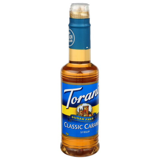 Torani Syrup Sf Caramel - 13 Fluid Ounce,  Case of 4