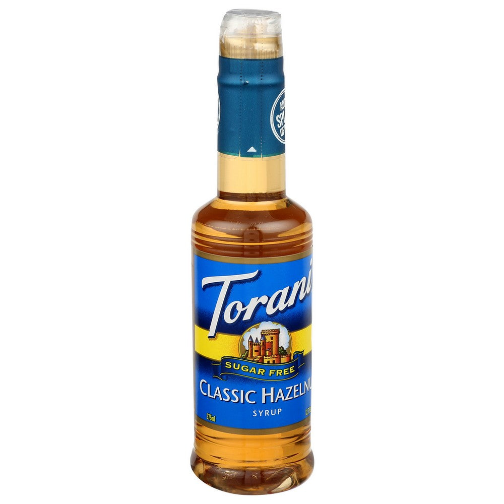 Torani Syrup Sf Hzlnut - 13 Fluid Ounce,  Case of 4