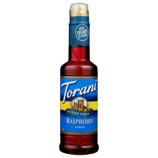 Torani Syrup Sf Rspbrry - 13 Fluid Ounce,  Case of 4