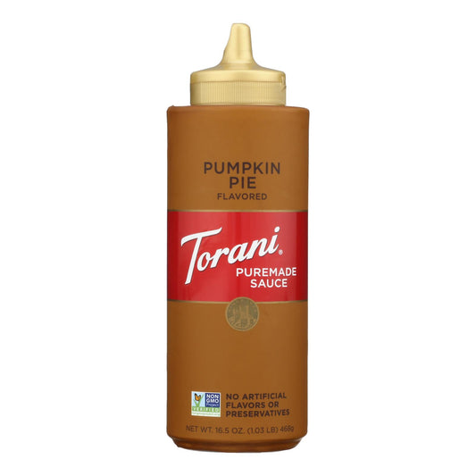 Torani - Sauce Puremade Pumpkin Spice - Case of 4-16.5 Ounce