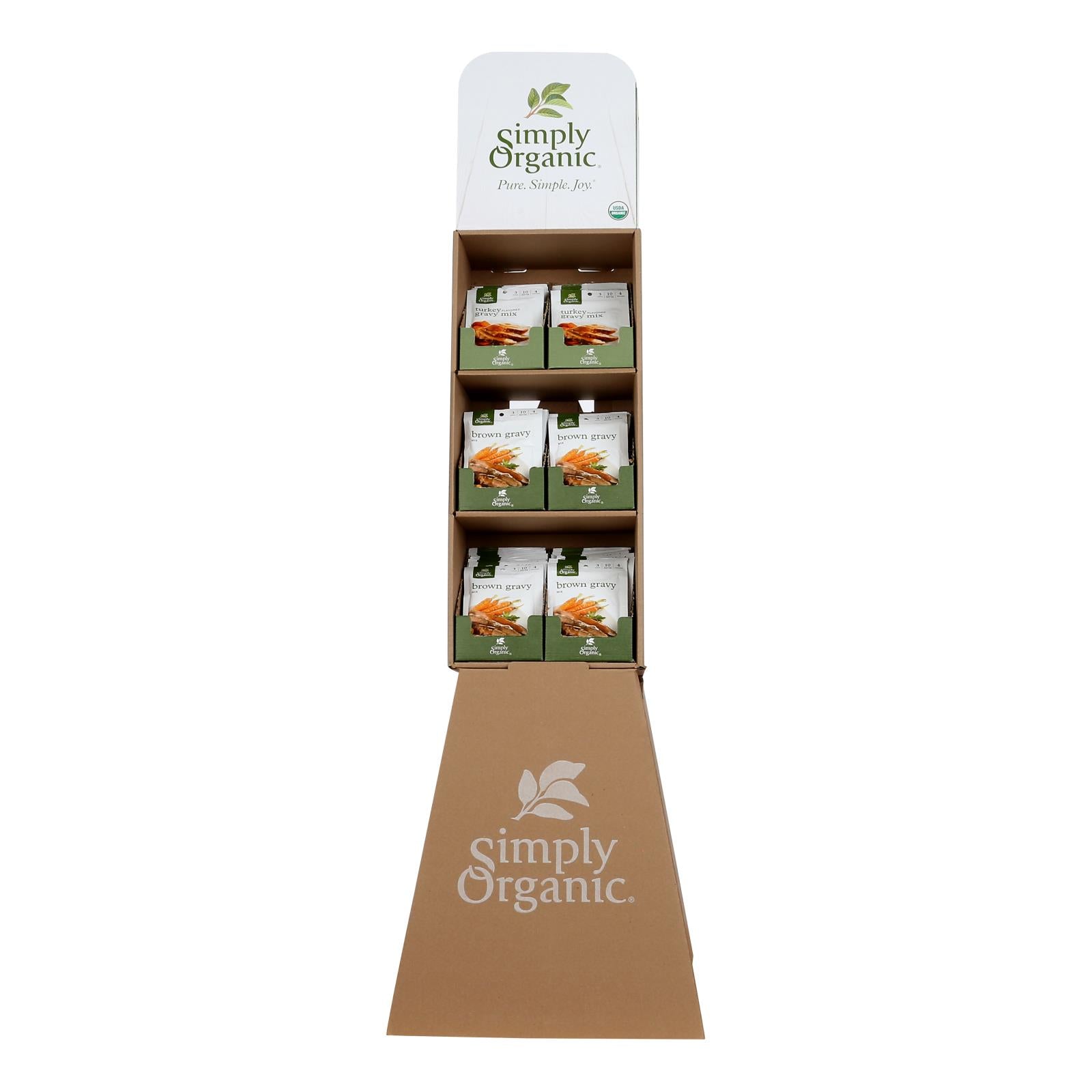 Simply Organic - Dsp Og2 Turkey Brown Grvy - Case of 72-Count