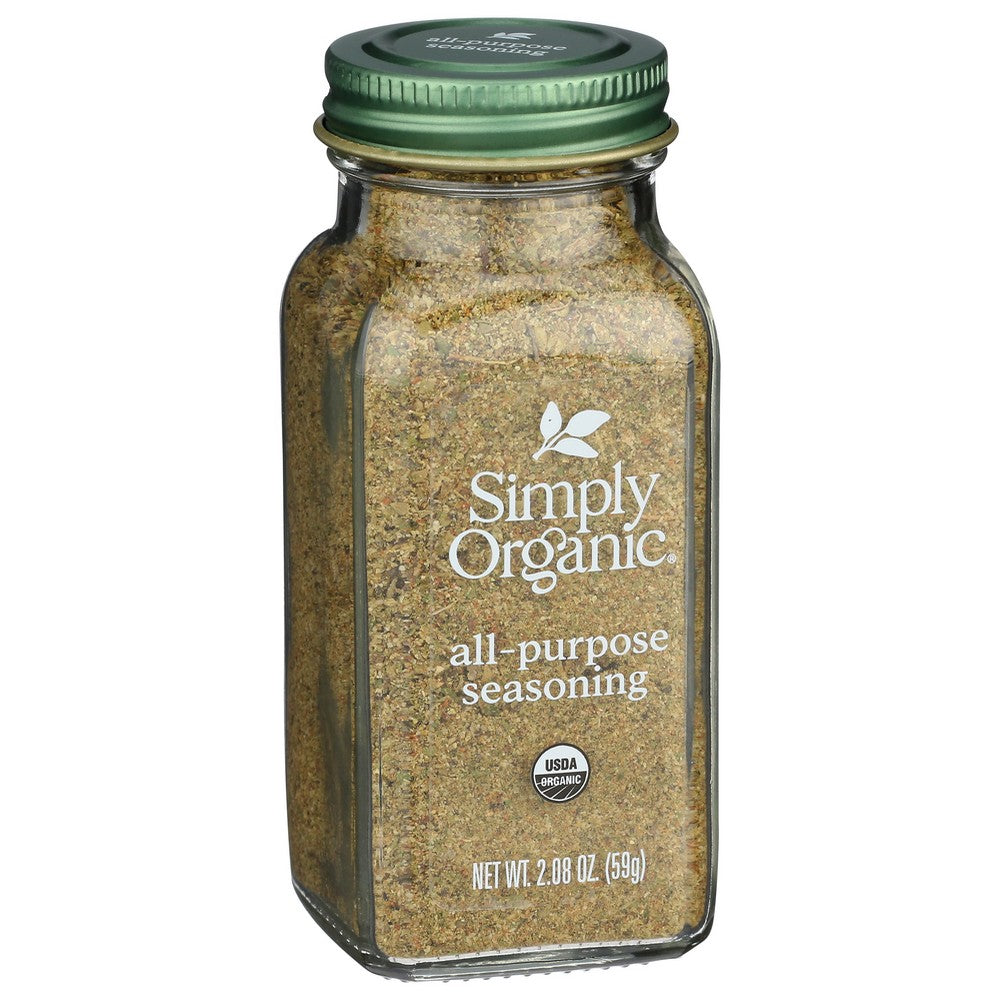 Simply Organicanic® 18510, Simply Organicanic All-Purpose Seasoning, 2.08 Oz.,  Case of 6