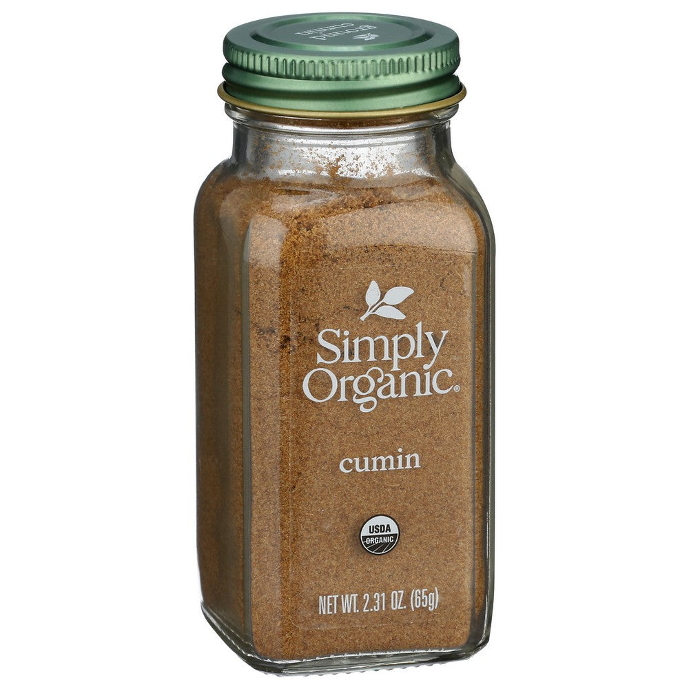 Simply Organicanic® 18514, Simply Organicanic Ground Cumin Seed, 2.31 Oz.,  Case of 6