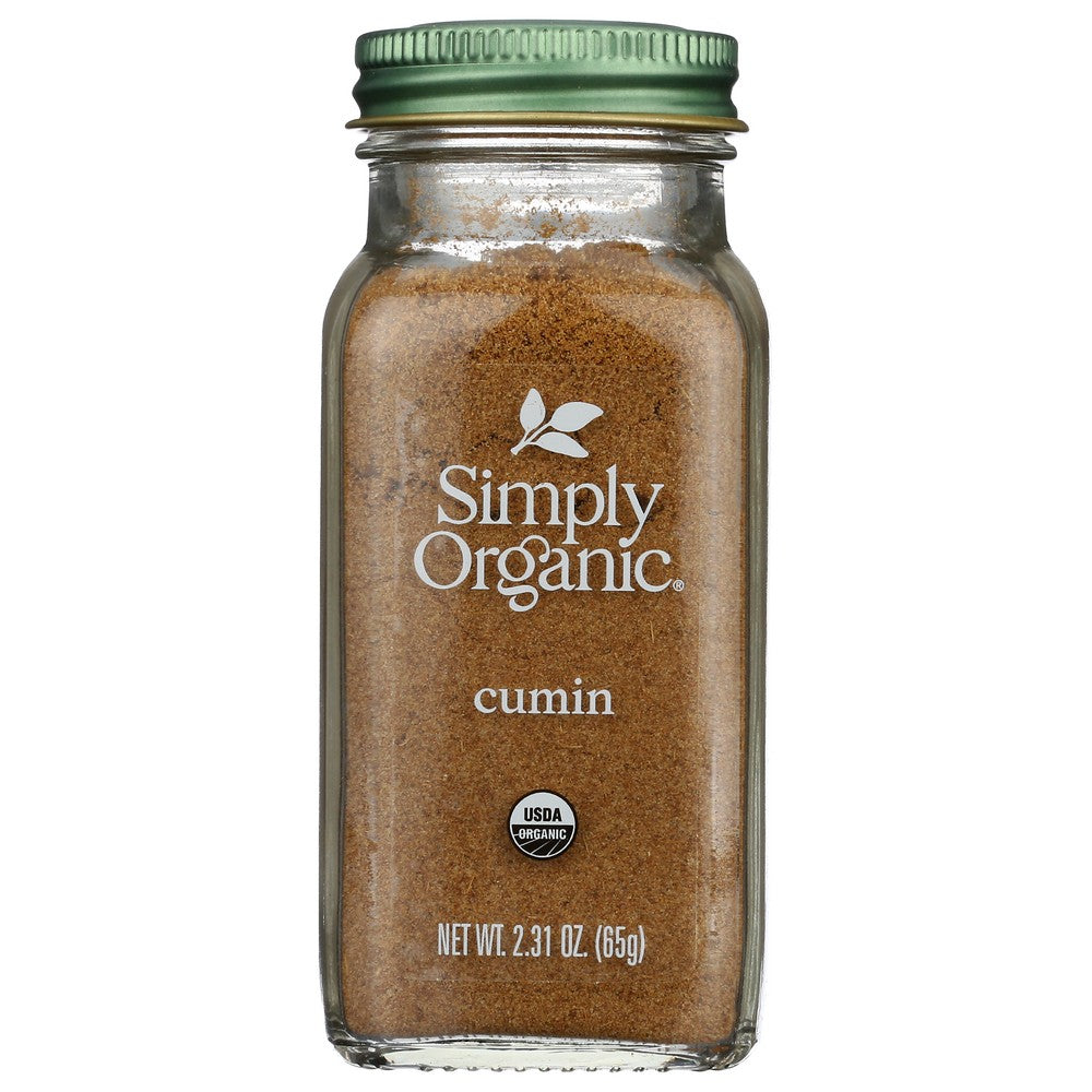 Simply Organicanic® 18514, Simply Organicanic Ground Cumin Seed, 2.31 Oz.,  Case of 6