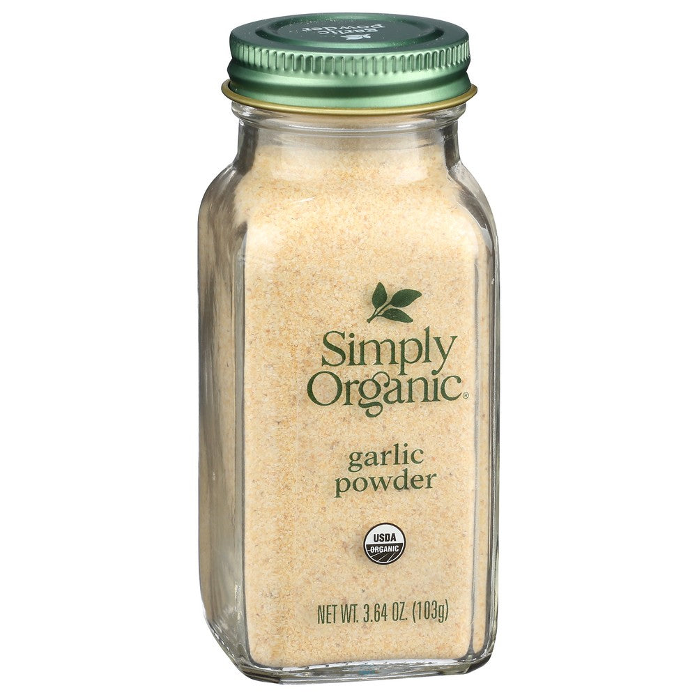 Simply Organicanic® 18516, Simply Organicanic Garlic Powder, 3.64,  Case of 6