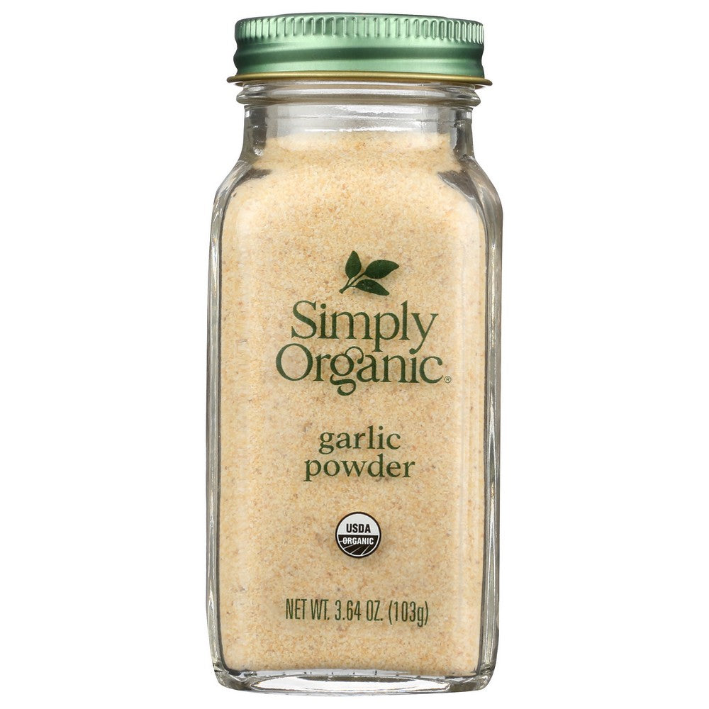 Simply Organicanic® 18516, Simply Organicanic Garlic Powder, 3.64,  Case of 6