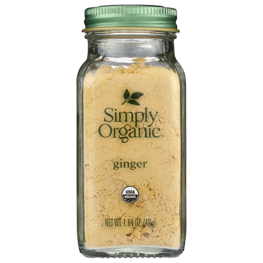 Simply Organicanic® 18518, Simply Organicanic Ground Ginger Root, Organicanic, 1.64 Oz.,  Case of 6