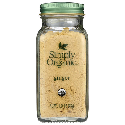 Simply Organicanic® 18518, Simply Organicanic Ground Ginger Root, Organicanic, 1.64 Oz.,  Case of 6