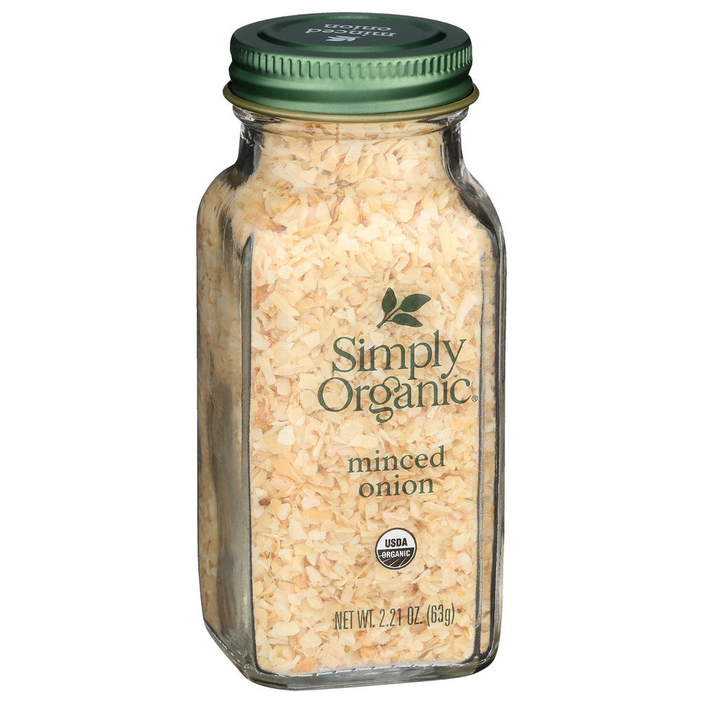 Simply Organicanic® 18520, Simply Organicanic Onion, White Minced, 2.21 Oz.,  Case of 6