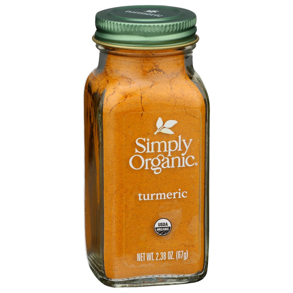 Simply Organicanic® 18525, Simply Organicanic Turmeric Root Ground, 2.38 Oz.,  Case of 6