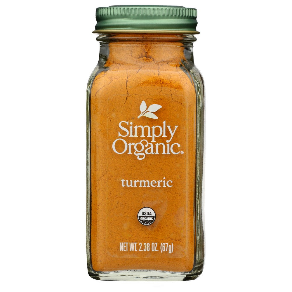 Simply Organicanic® 18525, Simply Organicanic Turmeric Root Ground, 2.38 Oz.,  Case of 6