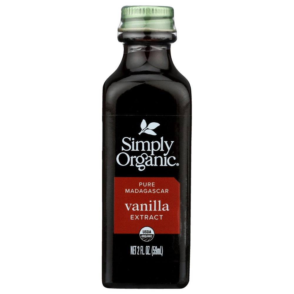 Simply Organicanic® 18531, Simply Organicanic Extract, Vanilla, 2 Fl. Oz.,  Case of 6