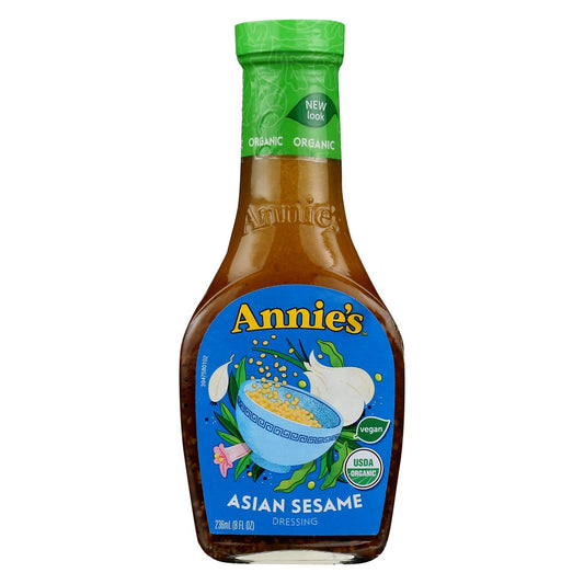 Annie's Naturals® Pr 33346, Annie's Naturals Organicanics Asian Sesame Dressing, 8 Oz.,  Case of 6