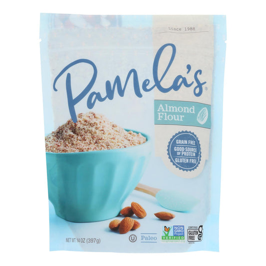 Pamela's Products - Almond Flour - Case of 6 - 14 Ounce.