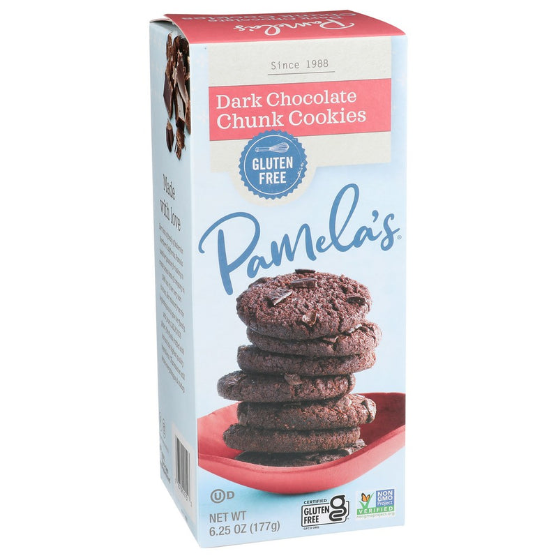 Pamelas Cookie Drk Chocolate Choc Chnk - 5 Ounce, Case of 6