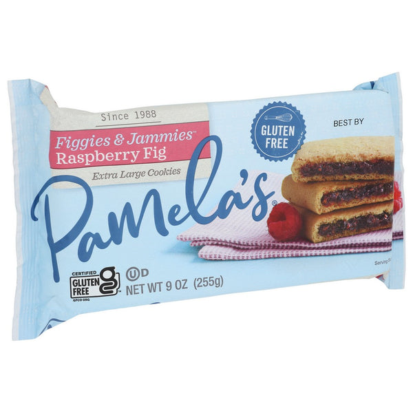 Pamelas Cookie Fgg&jmms Rspbry&fig Kos - 9 Ounce, Case of 6