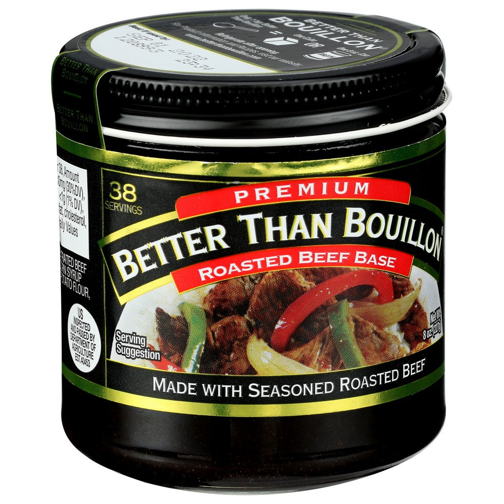 Better Than Bouillon® 600011, Roasted Beef Bouillon Base 8 Ounce,  Case of 6