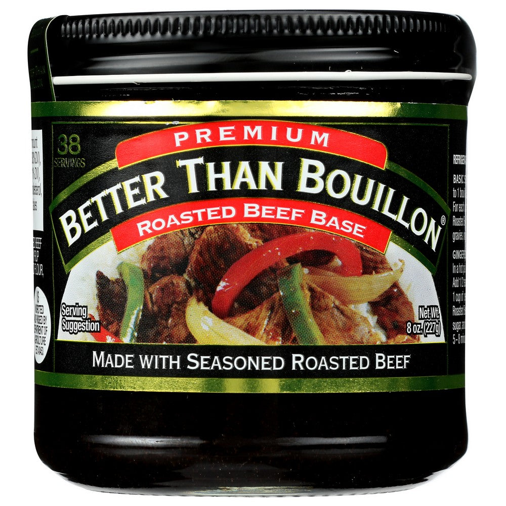 Better Than Bouillon® 600011, Roasted Beef Bouillon Base 8 Ounce,  Case of 6