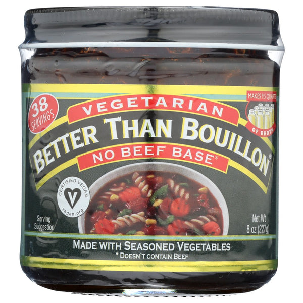 Better Than Bouillon Base  Vgtrn No Beef - 8 Ounce, Case of 6