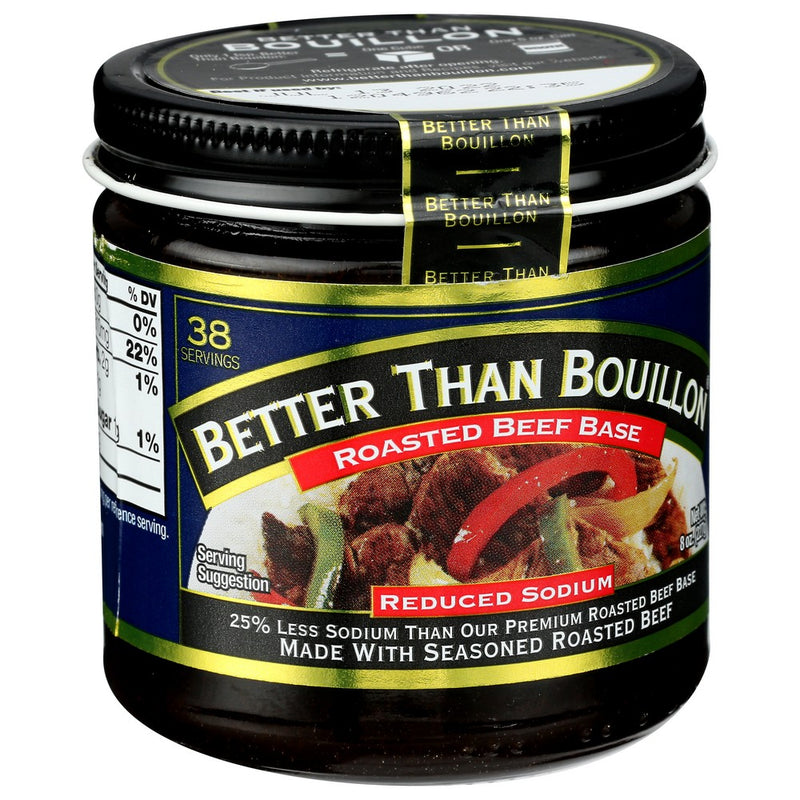 Better Than Bouillon Base Beef Rdcd Sodium - 8 Ounce, Case of 6