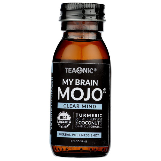 Teaonic Shot Engry My Brain Mojo - 2 Fluid Ounce,  Case of 6