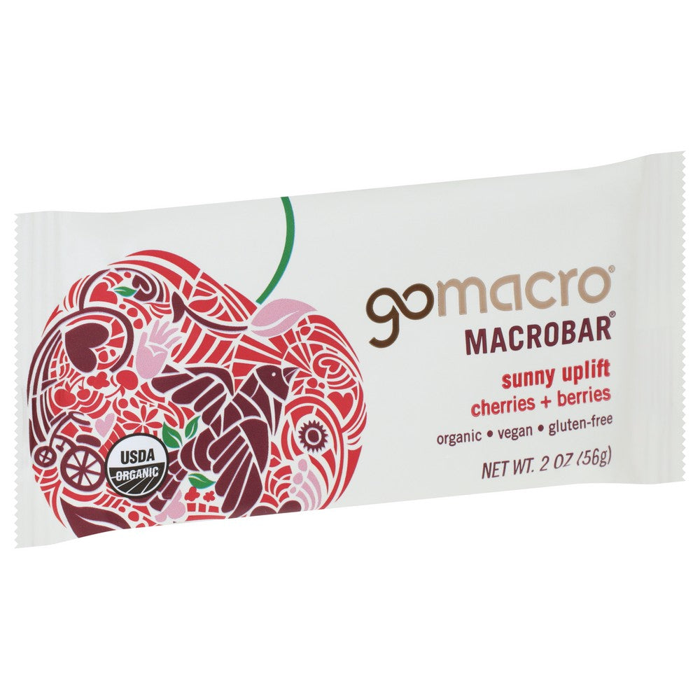 Gomacro® 1083 Cnb, Gomacro Macrobar Vegan Bar, Cherries + Berries, 2 Oz. ,  Case of 12