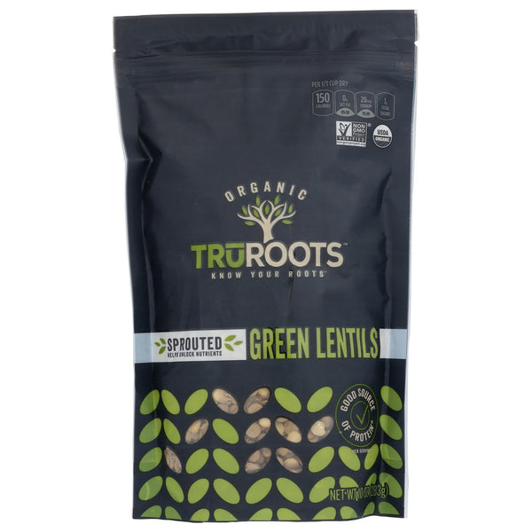 Truroots Bean Lentil Green Sprtd - 10 Ounce, Case of 6