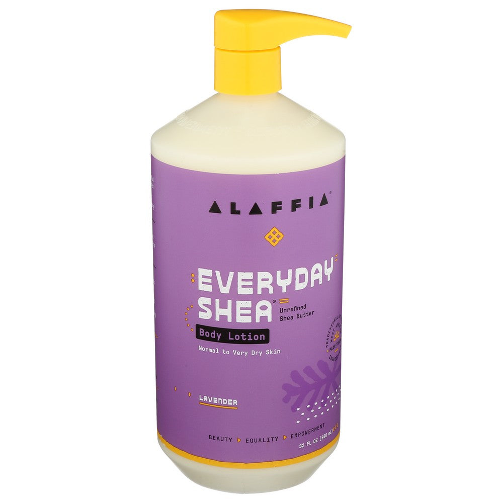 Alaffia® C501, Everyday Shea Lotion, Lavender, 32 Fl. Oz.,  Case of 1