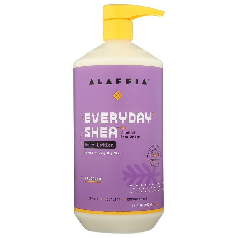 Alaffia Lotion Body Evrydy Lavndr - 32 Fluid Ounce, Case of 1