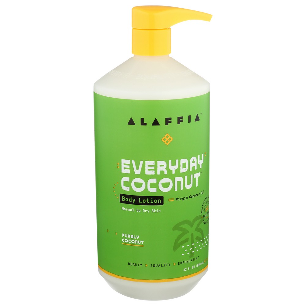 Alaffia® C700, Alaffia Purely Coconut Body Lotion, 32 Fl. Oz.,  Case of 1