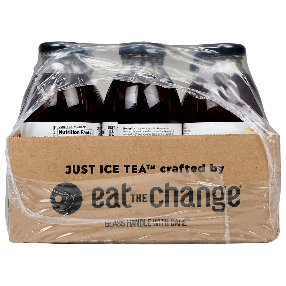 Just Ice Tea Tea Pch Ool Organic - 16 Fluid Ounce,  Case of 12