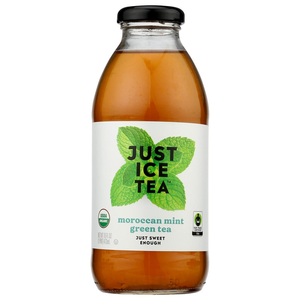 Just Ice Tea Tea Mor Mnt Organic - 16 Fluid Ounce,  Case of 12