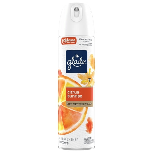 Glade Citrus Sunrise Air Freshener, 7.3 Ounce, 6 Per Case